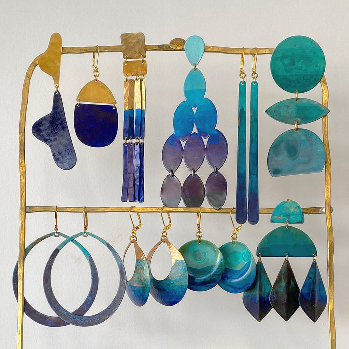Ocean Ombre Kiketta Earrings
