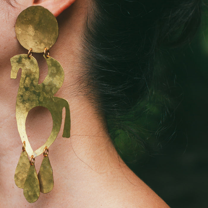 Gold Hellenistic Earrings