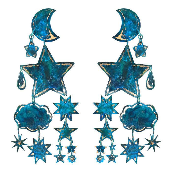 Gilded Zellige Earrings