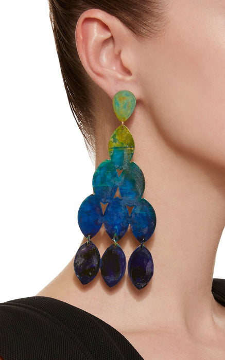 Ocean Ombre Kiketta Earrings