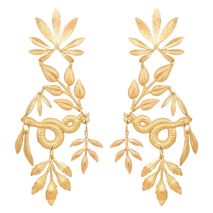 Gold Grande Riviere Earrings