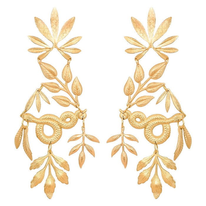 Gold Grande Riviere Earrings