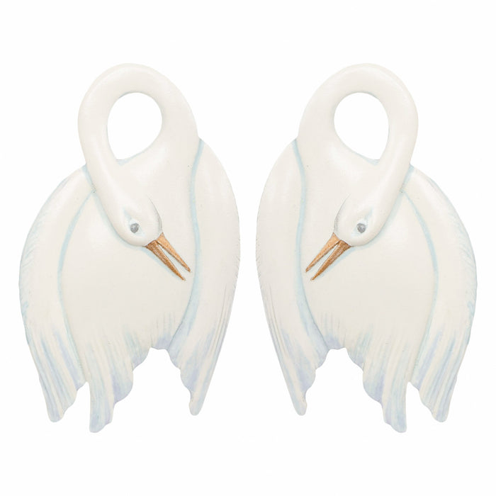 Swan Earrings