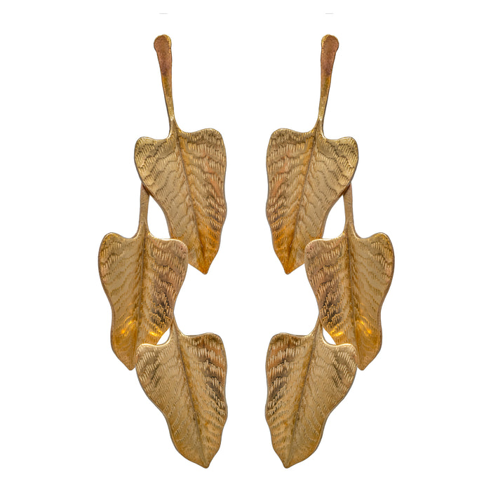Cascading Anthurium Earrings