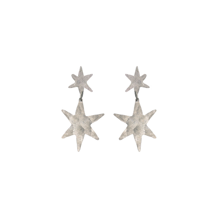 Chrome Starlet Earrings