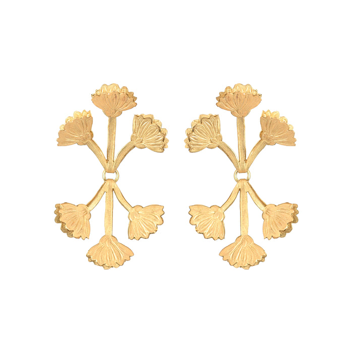 Mimosa Origami Earrings