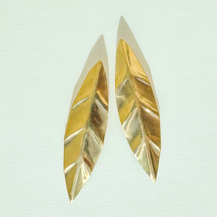 Gold Yari Earrings