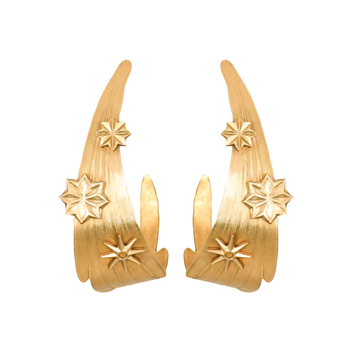 Comet Hoop Earring