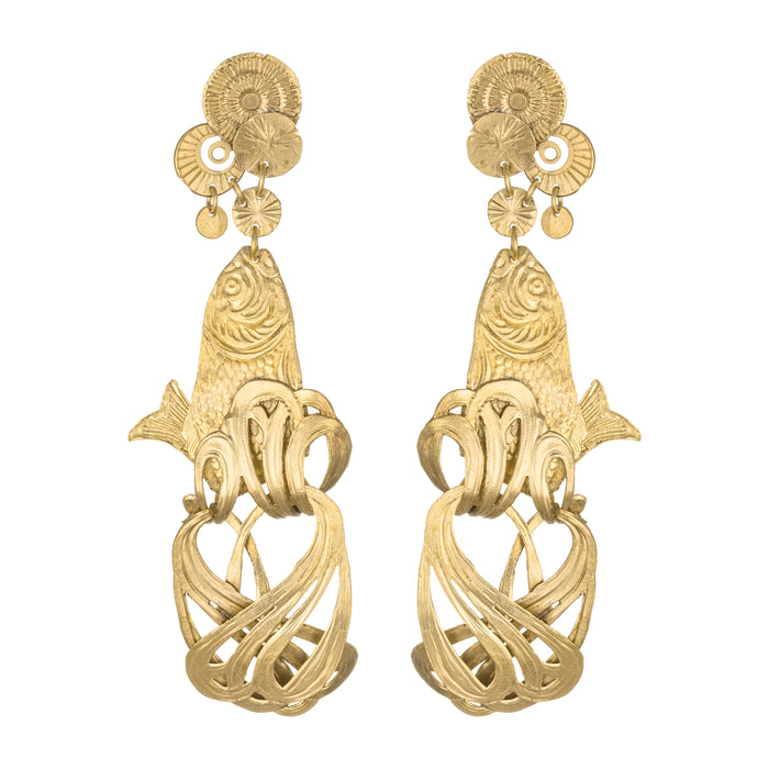 Sacred Cod Earrings