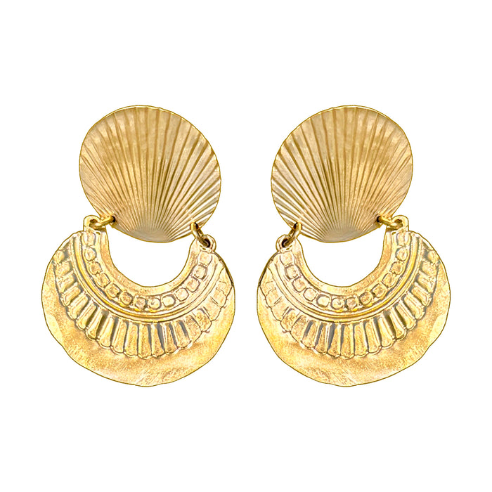 Etched Agea Earrings