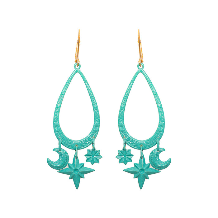 Aqua Navigator Earrings