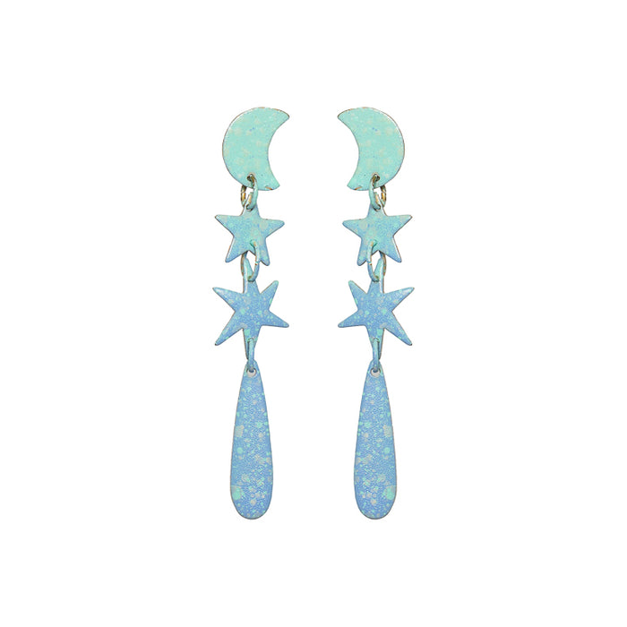 Little Blue Pleiades Earrings