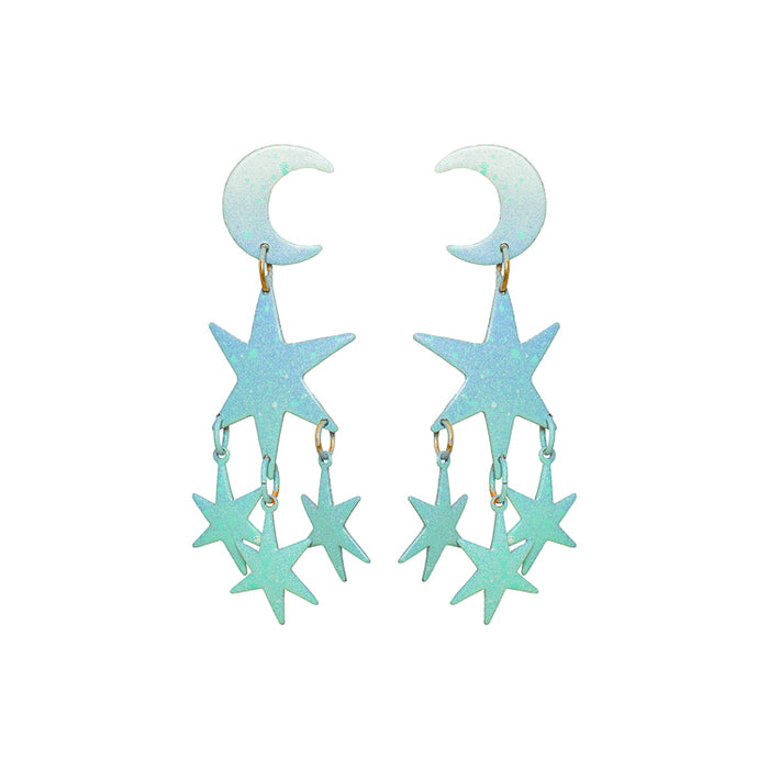 Little Blue Luminary Earrings