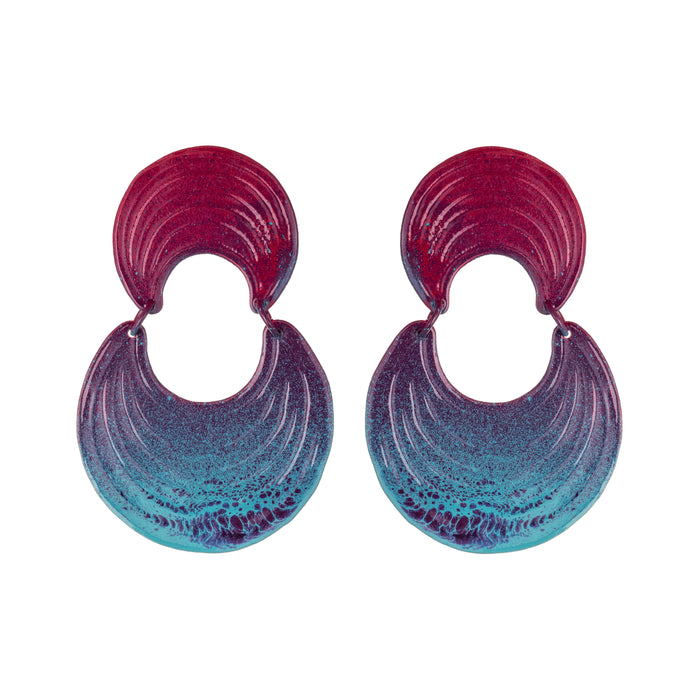 Tourmaline Double Malia Earrings