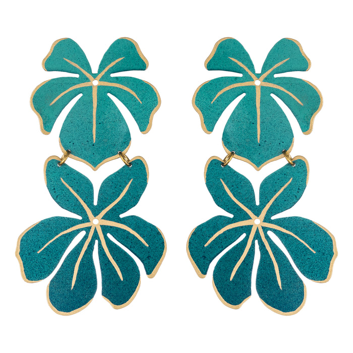 Teal Tahiti Earrings