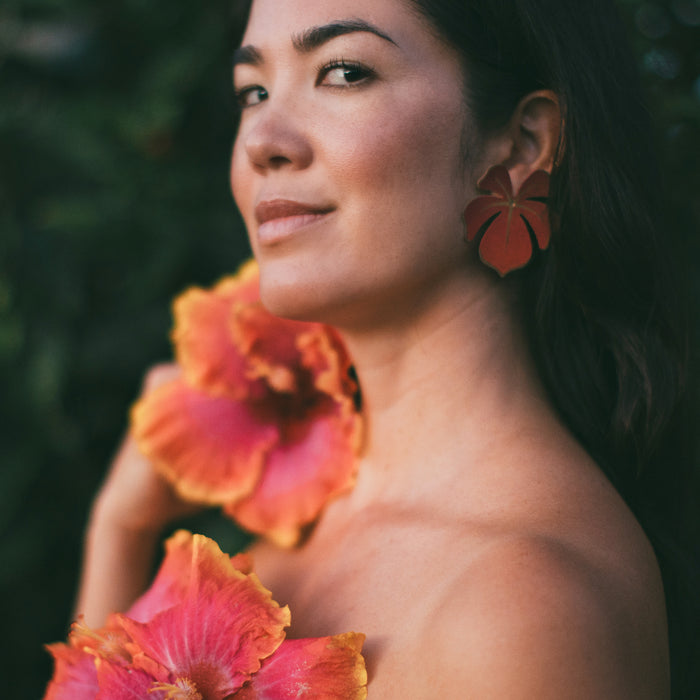 Single Sunset Tahiti Earrings