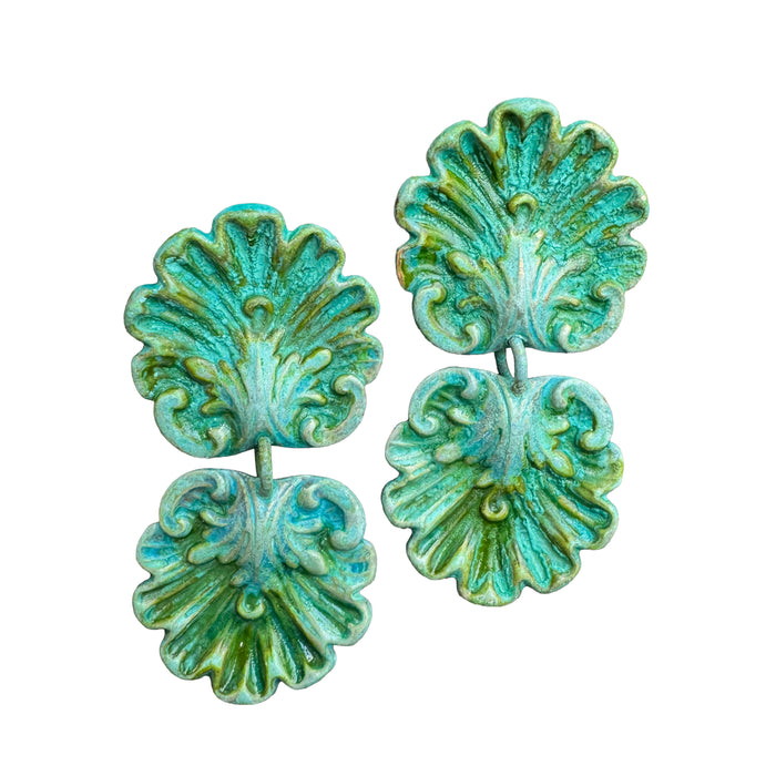 Verdigris Okeanis Earrings