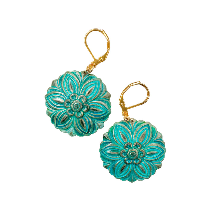 Verdigris Siena Earrings