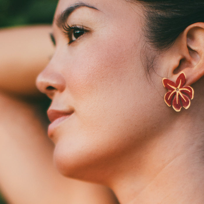 Mini Sunset Tahiti Earrings