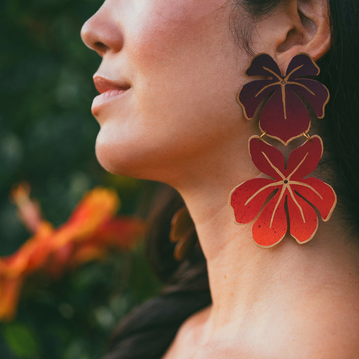 Sunset Tahiti Earrings