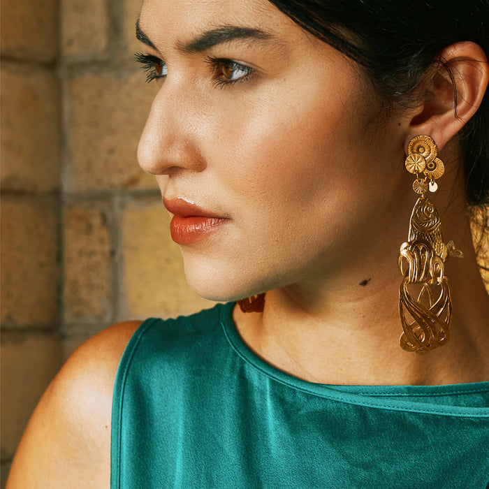 Sacred Cod Earrings