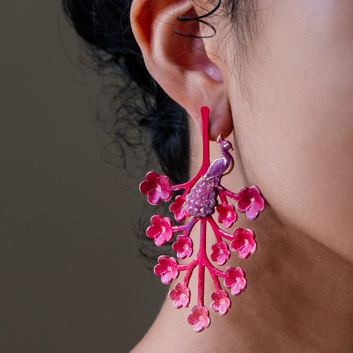 Pink Kasumi Earrings