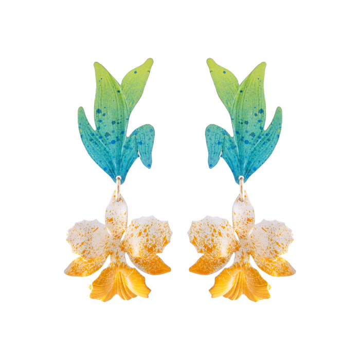 La'akea Orchid Earrings