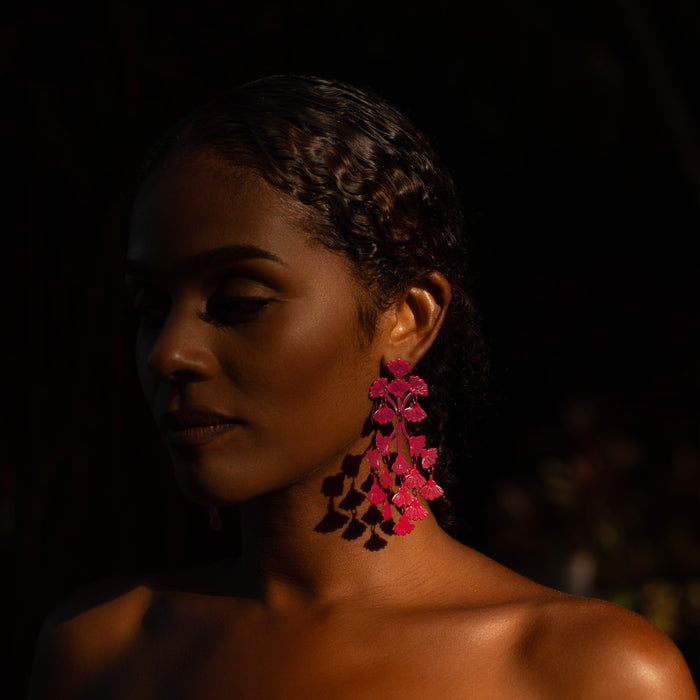 Sunset Mimosa Earrings