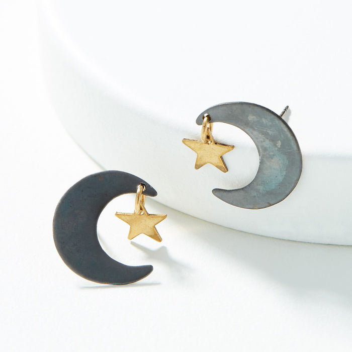 Noir Luna Earrings