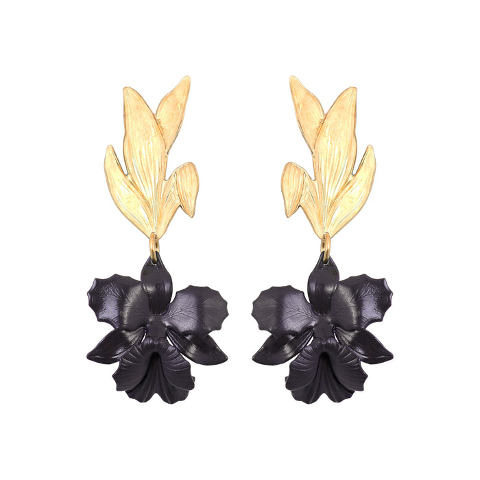 Kalea Orchid Earrings