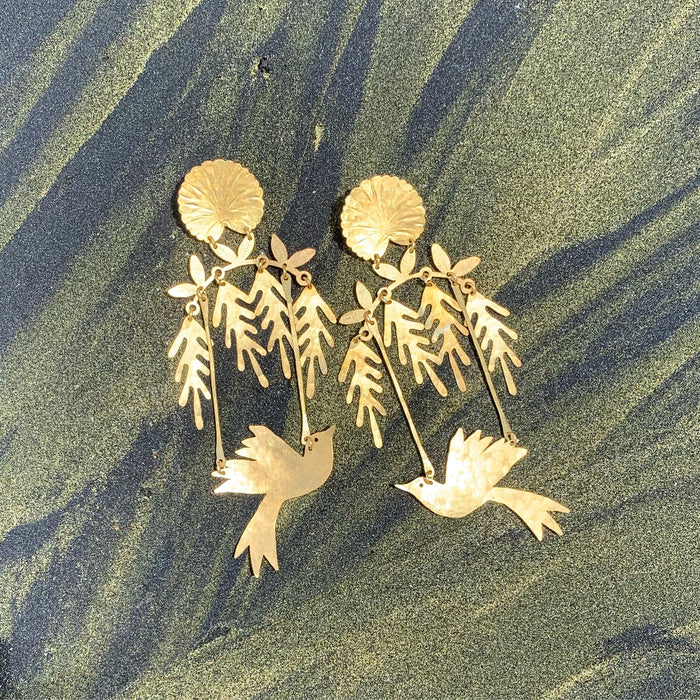 Bird's Eden Earrings