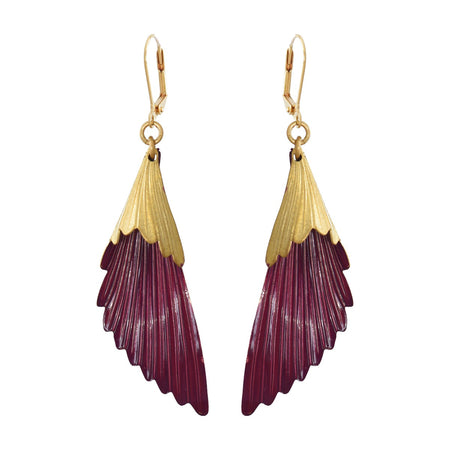 Plum Mika Earrings