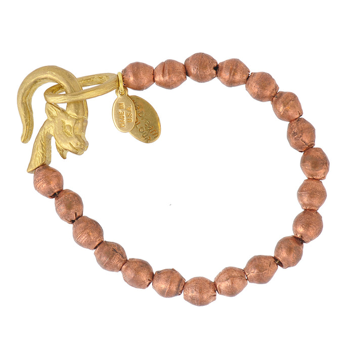 Copper Ankara Bracelet