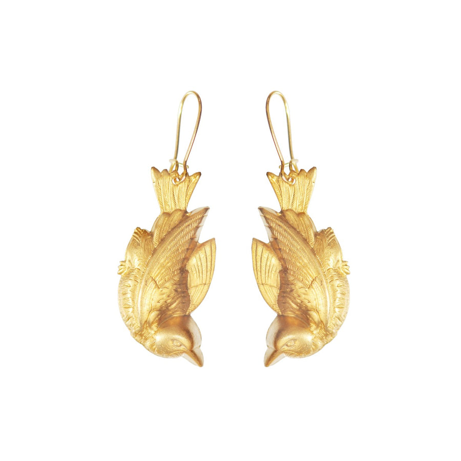 We Dream In Colour Round Shell Earrings