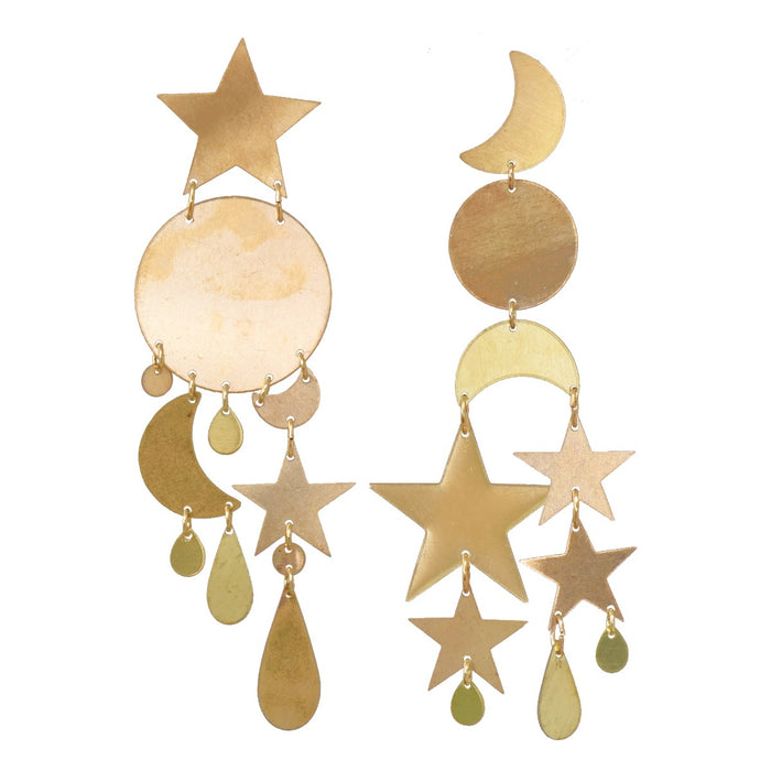 Gold Twilight Earrings