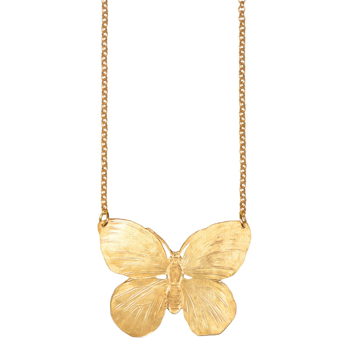 18K Gold Filled Sophie Gold Butterfly Necklace – SP Inc.