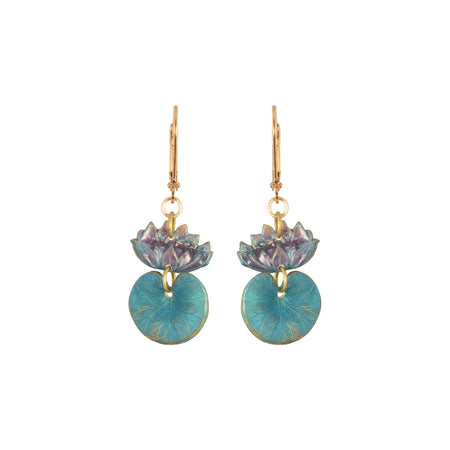 Waterlily Earrings