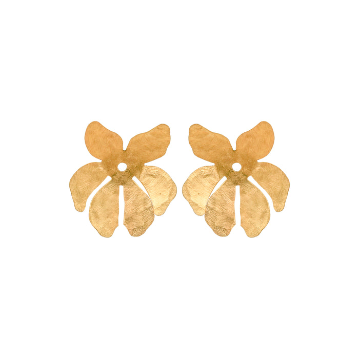 Mini Gold Tahiti Earrings
