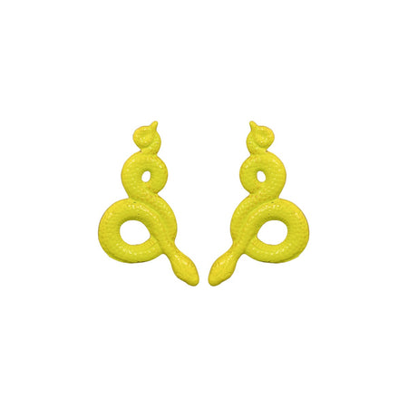 Lime Viper Earrings